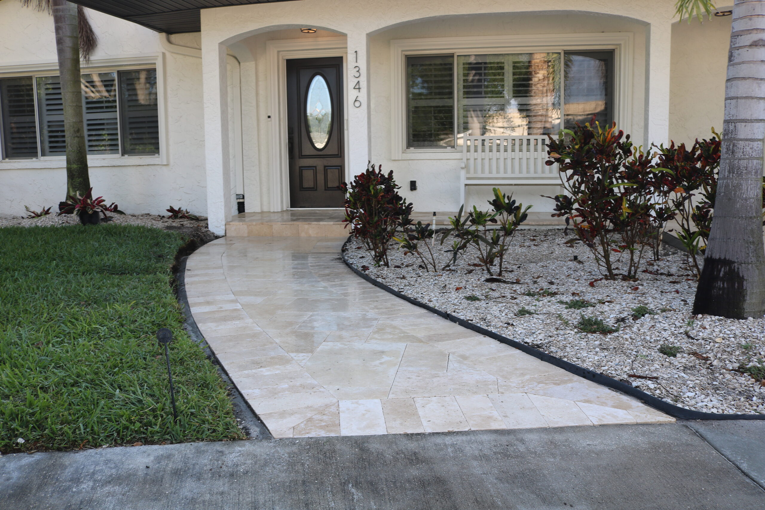 Royal Tree Services Hardscaping Travertine